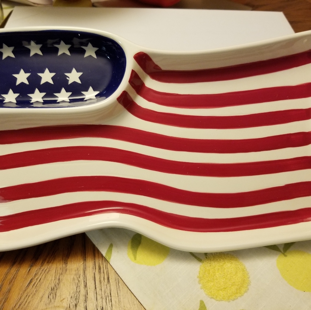 Stars  and Stripes Serving Tray